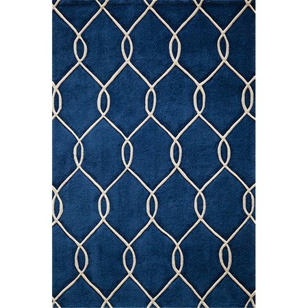 MOMENI Bliss 3.5 ft. x 5.5 ft. Rug - Navy BLISSBS-12NVY3656